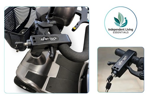 Mobility scooter security lock - security,