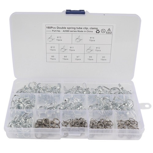 150pcs fuel line hose spring - fuel,