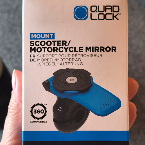 Quad lock scooter motorcycle - quad, scooter/motorcycle