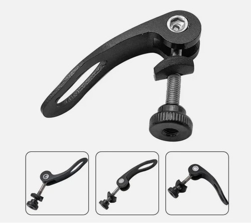 Quick release skewer bolt clip - release,